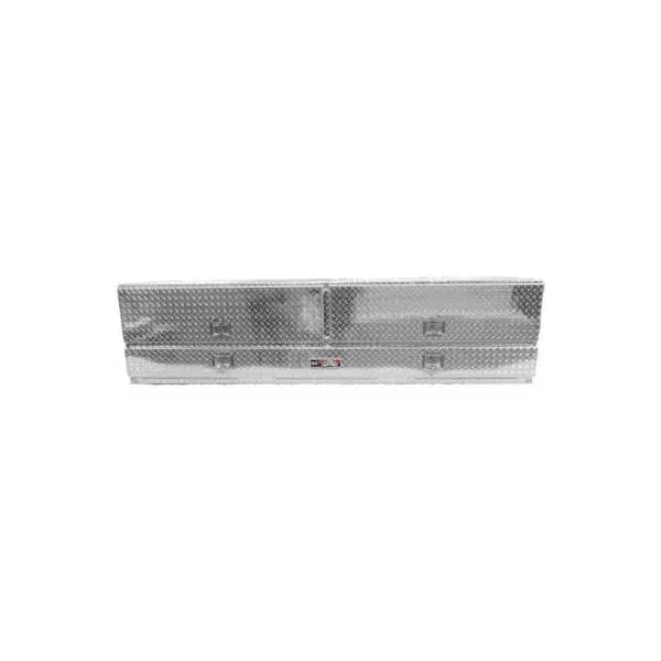 Westin/Brute High Cap 96in Stake Bed Contractor TopSider w/ Doors - Aluminum thumbnail 2