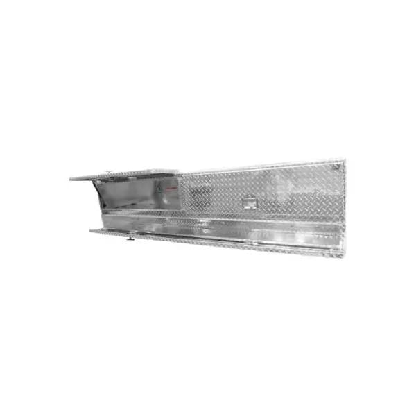 Westin/Brute High Cap 96in Stake Bed Contractor TopSider w/ Doors - Aluminum thumbnail 4