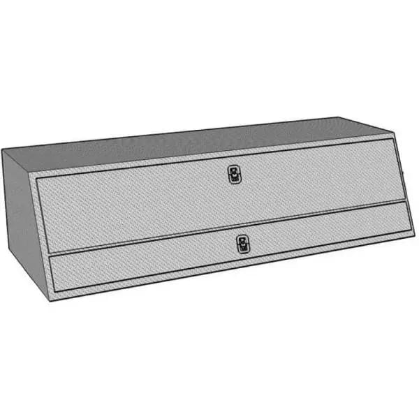 Westin/Brute Contractor TopSider 48in w/ Doors - Aluminum thumbnail 2