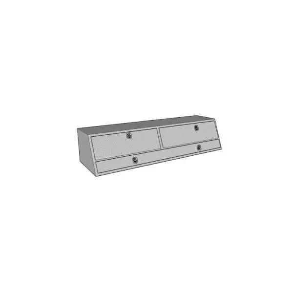 Westin/Brute Contractor TopSider 88in w/ Doors - Aluminum thumbnail 3