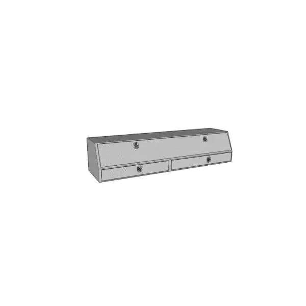 Westin/Brute Contractor TopSider 60in w/ Drawers & Doors - Aluminum thumbnail 2