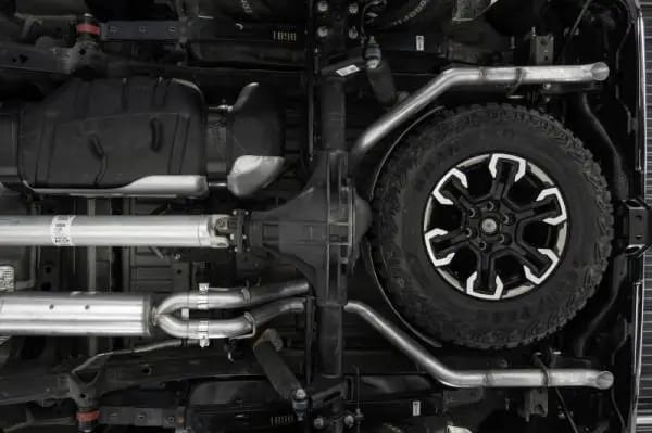 MBRP 22-23 Chevrolet/ GMC 1500 Silverado/ Sierra ZR2/AT4X 6.2L 2.5in Turn Down 3in Cat Back Exhaust thumbnail 5