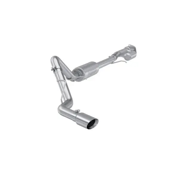 MBRP 19-24 GM 1500 Silverado/Sierra 2.7L T304 SS 3in Cat-Back w/ Single Side 4in Dual Wall Tip thumbnail 2