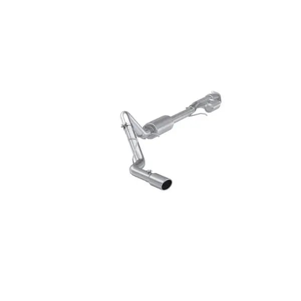 MBRP 19-24 GM 1500 Silverado/Sierra 2.7L Alum. Steel 3 Cat-Back w/ Single Side 4in Single Wall Tip thumbnail 2