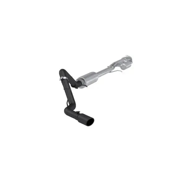 MBRP 19-24 GM 1500 Silverado/Sierra 2.7L Blk-Coated Alum. Steel 3in Cat-Back Single Side 4in Blk Tip thumbnail 2