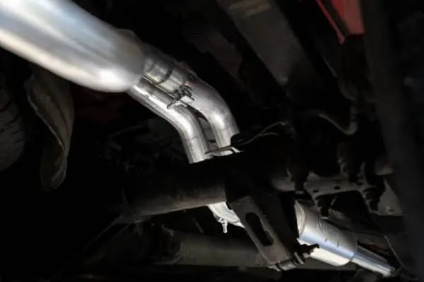 MBRP 2019+ Chevrolet Silverado 1500 / 2019+ GMC Sierra 1500 T304 SS 3in Armor Pro Cat-Back Exhaust thumbnail 2