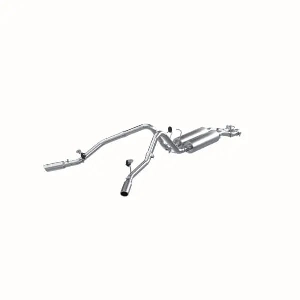MBRP 2003-2007 Chev/GMC 2500 HD 6.0L CC-SB Cat Back Dual Split Side thumbnail 2