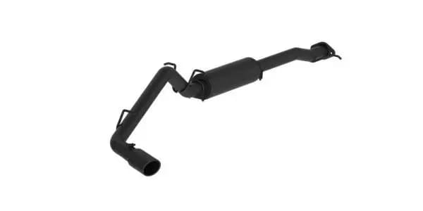 MBRP 2015 Chevy/GMC Colorado/Canyon 2.5L & 3.6L Black Coated 3in C/B Single Side Exit thumbnail 3