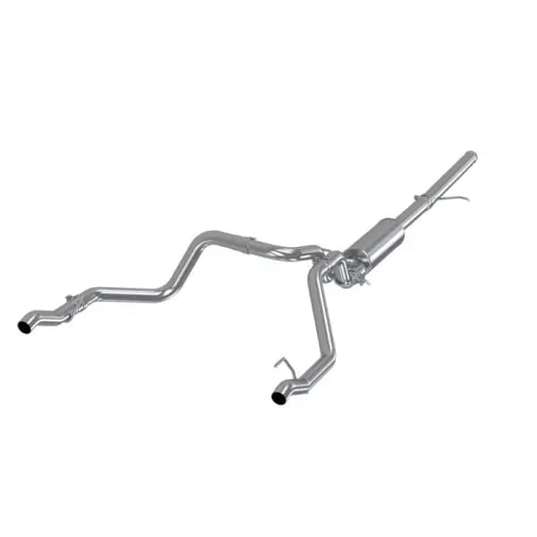 MBRP 2019 Chevrolet Silverado 1500 4.3L/5.3L 2.5in Cat Back Dual Rear Exit - T304 thumbnail 2