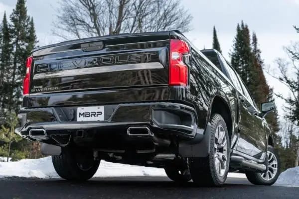 MBRP 2019 Chevrolet Silverado 1500 4.3L/5.3L 2.5in Cat Back Dual Rear Exit - T409 thumbnail 6