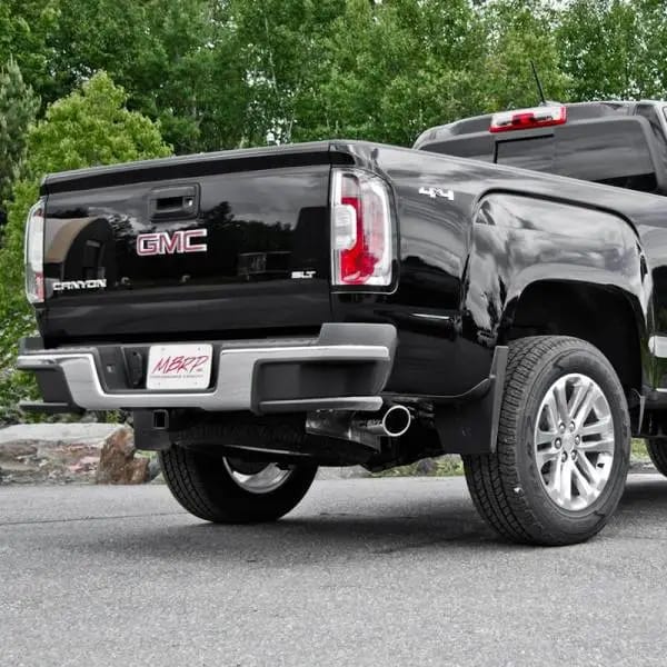 MBRP 17+ Chevrolet Colorado 2.5L/3.6L 3in Cat Back Single Side Exit w/ 4in Tip - AL thumbnail 4