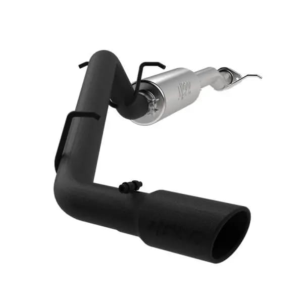 MBRP 17+ Chevrolet Colorado 2.5L/3.6L 3in Cat Back Single Side Exit w/ 4in Tip - Back Coated thumbnail 2