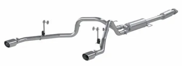 MBRP 2021+ F-150 2.7L/ 3.5L Ecoboost, 5.0L 3in Cat Back 2.5in Dual Split Rear thumbnail 5