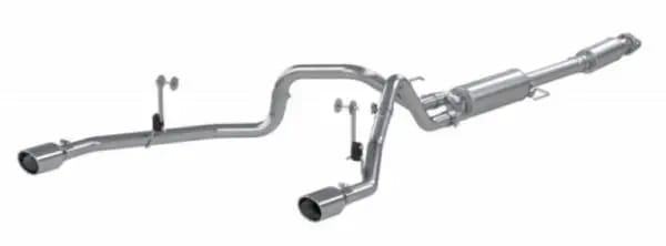 MBRP 2021+ F-150 2.7L/ 3.5L Ecoboost, 5.0L 3in Cat Back 2.5in Dual Split Rear - Aluminized Steel thumbnail 5