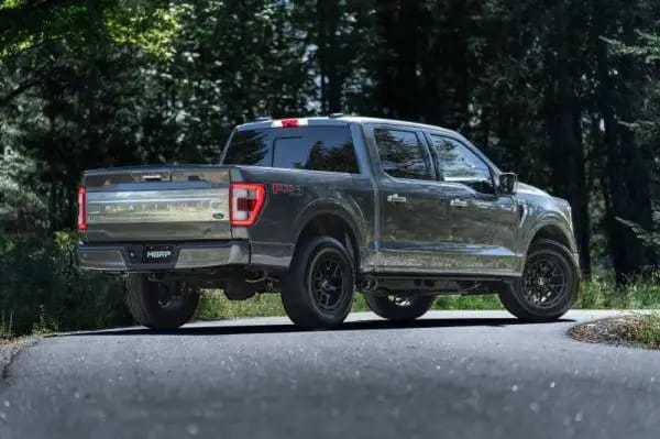 MBRP 2021+ Ford F150 T304 Pre-Axle (Street Profile) 2.5in OD Tips 3in Cat Back Exhaust thumbnail 4