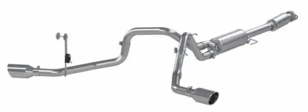 MBRP 2021+ Ford F150 2.7L/3.5L/5.0L 3in Aluminized Steel Cat-Back 2.5in Dual Split Side Exhaust thumbnail 5