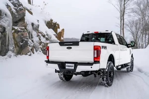 MBRP 2017+ Ford F-250/F-350 6.2L/7.3L Super/Crew Cab Single Side 4in T304 Catback Exhaust thumbnail 7