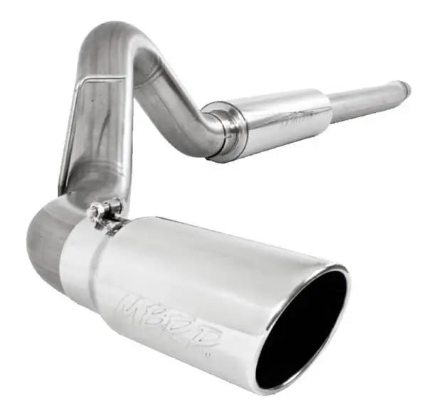 MBRP 11-13 Ford F-250/350/450 6.2L V8 Gas 4in Cat Back Single Side Alum Exhaust System thumbnail 3