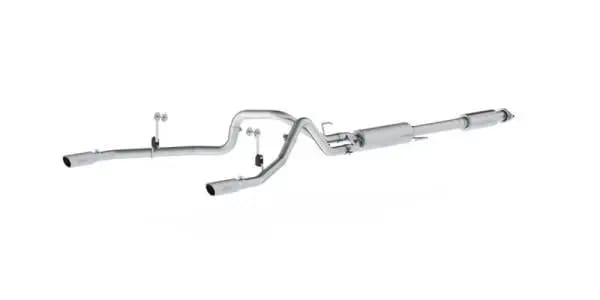 MBRP 2015 Ford F-150 5.0L 3in Cat Back Dual Split Rear Exit AL Exhaust System thumbnail 3