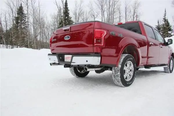 MBRP 2015 Ford F-150 5.0L 3in Cat Back Dual Split Rear Exit Black Exhaust System thumbnail 4