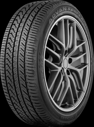 Yokohama Advan Sport A/S+ Tire - 225/40R19 93Y