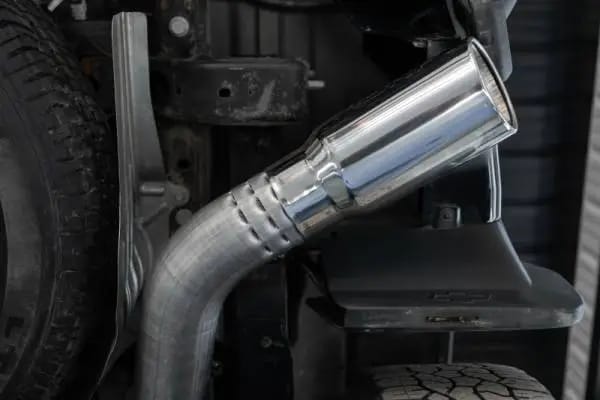 MBRP 2020+ GMC/Chevy 2500/3500 6.6L Duramax 4in Mand Bent Tubing Pro-Ser Cat Back Single Side - 304 thumbnail 2