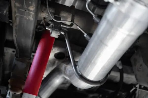 MBRP 2020+ GMC/Chevy 2500/3500 6.6L Duramax 4in Mand Bent Tubing AL-Ser Cat Back Single Side - Alum thumbnail 2