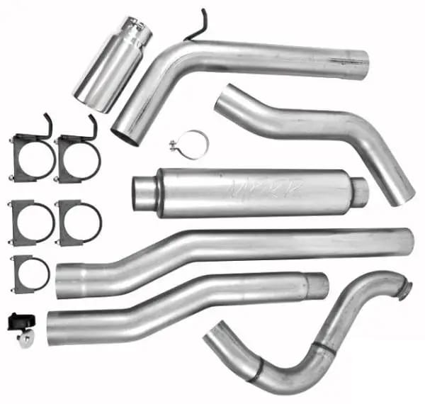 MBRP 88-93 Dodge 2500/3500 Cummins 4WD ONLY Turbo Back Single Side Exit Alum Exhaust System thumbnail 4
