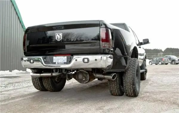 MBRP 13-15 Dodge 25/3500 Cummins 6.7L(Excl. CC/SB)4in Filter Back Cool Duals AL(Leaf Spring) thumbnail 4