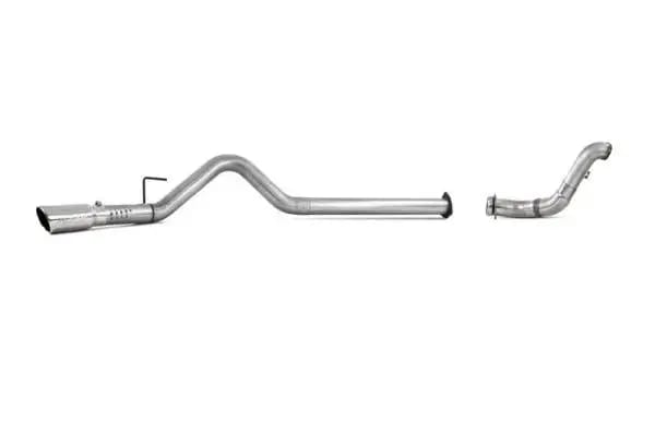 MBRP 11-14 Ford 6.7L F-250/350/450 4in Filter Back Single Side Exit Alum and Down Pipe Exhaust thumbnail 4
