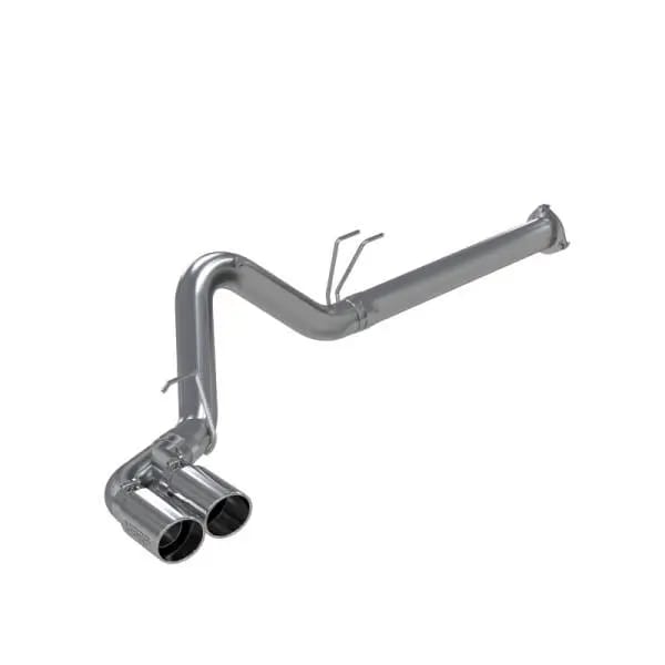 MBRP 2015 Ford F250/350/450 6.7L 4in Filter Back Dual Single Side Exit 5in Tips T409 Exhaust thumbnail 2
