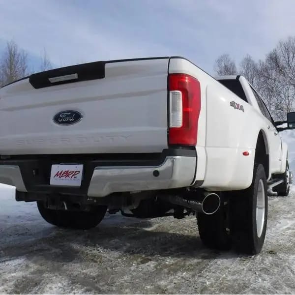 MBRP 17-19 Ford F250/350/450 6.7L Ex. Reg Cab 5in Filter Back Single Tip Aluminized Exhaust System thumbnail 4