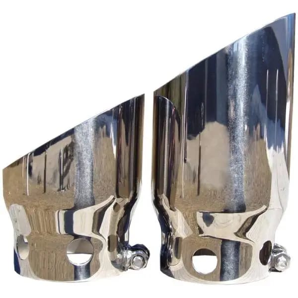 MBRP 2008 Ford F250/350/450 6.4 L 4 inlet 5 Tip Cover Set - 6 and 9 in length thumbnail 3