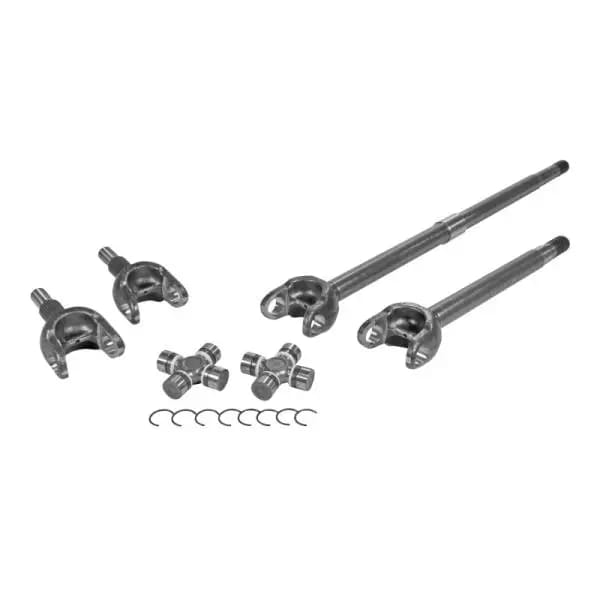 Yukon Gear Front 4340 Chromoly Axle Kit For Jeep JL Dana 30 27 Spline FAD Del. w/1350 (7166) Joints thumbnail 2