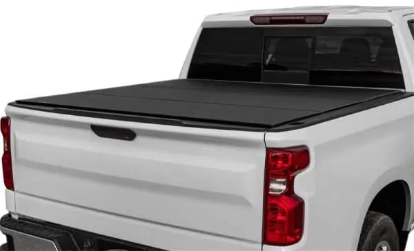 Access LOMAX Folding Hard Cover 19+ Chevy/GMC Full Size 1500 5ft 8in (w/ CarbonPro) Black Urethane thumbnail 4
