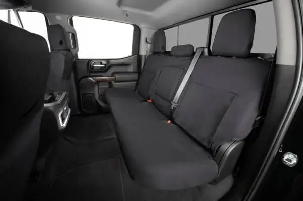 Covercraft 21-24 Ford F-150 Polycotton SeatSaver Custom Front Row Seat Covers - Charcoal thumbnail 7