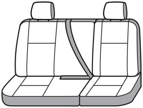 Covercraft 04-08 Dodge Ram Polycotton SeatSaver Custom Second Row Seat Covers - Grey thumbnail 8