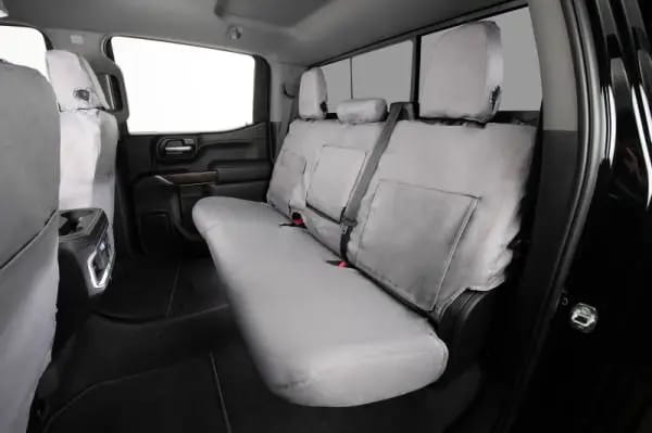 Covercraft 08-14 Ford E Polycotton SeatSaver Custom Second Row Seat Covers - Grey thumbnail 6