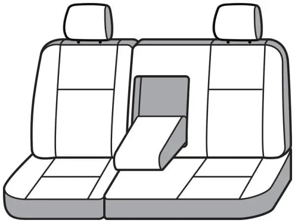Covercraft 04-10 Ford Superduty Polycotton SeatSaver Custom Second Row Seat Covers - Wet Sand thumbnail 3