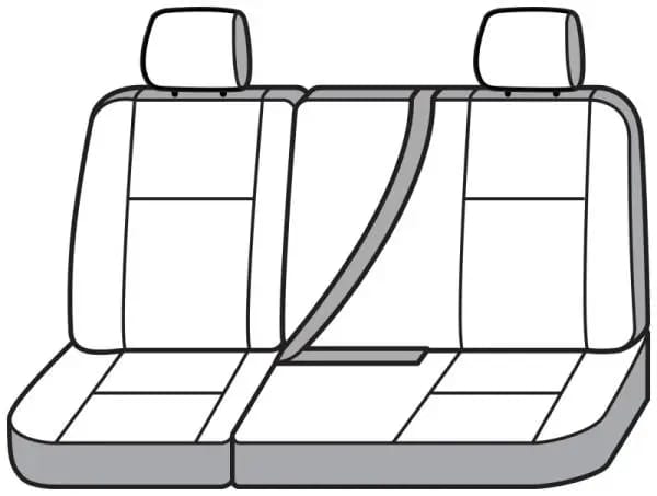 Covercraft 07-13 Sierra/Silverado 1500 Polycotton SeatSaverSecond Row Seat Covers - Misty Grey thumbnail 6