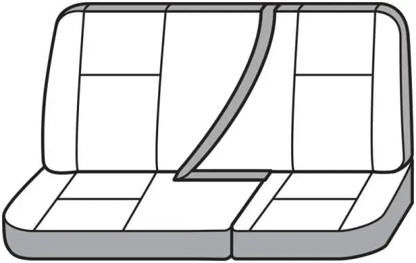 Covercraft 11-16 Ford F-250/ Polycotton SeatSaver Custom Second Row Seat Covers - Grey thumbnail 8