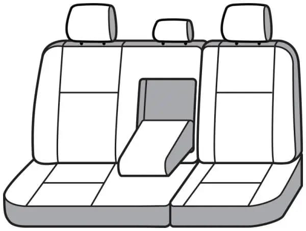 Covercraft 11-24 Dodge Ram Polycotton SeatSaver Custom Second Row Seat Covers - Wet Sand thumbnail 3