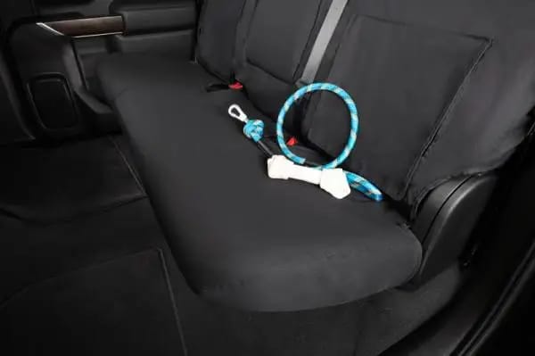 Covercraft 15-21 Ford Transit Polycotton SeatSaver Custom Third Row Seat Covers - Charcoal thumbnail 8