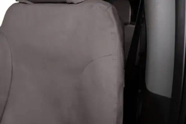 Covercraft 19-24 Chevrolet Silverado Polycotton SeatSaver Custom Second Row Seat Covers - Misty Grey thumbnail 5