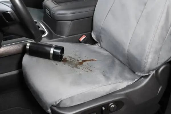 Covercraft 19-24 Ford F-250 Waterproof Polyester SeatSaver Custom Second Row Seat Covers - Grey thumbnail 5