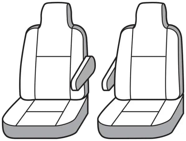 Covercraft 1997-01 Ford F150 Carhartt Super Dux SeatSaver Custom Front Row Seat Covers - Black thumbnail 6