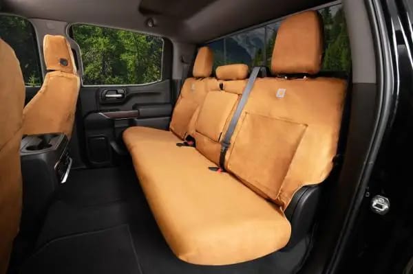 Covercraft 04-10 Ford F250/350 Carhartt SeatSaver Custom Front Row Seat Covers - Brown thumbnail 5