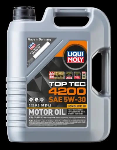 LIQUI MOLY 5L Top Tec 4200 New Generation Motor Oil SAE 5W30