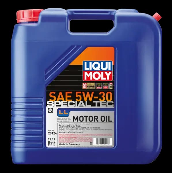 LIQUI MOLY 20L Special Tec LL Motor Oil SAE 5W30 thumbnail 2