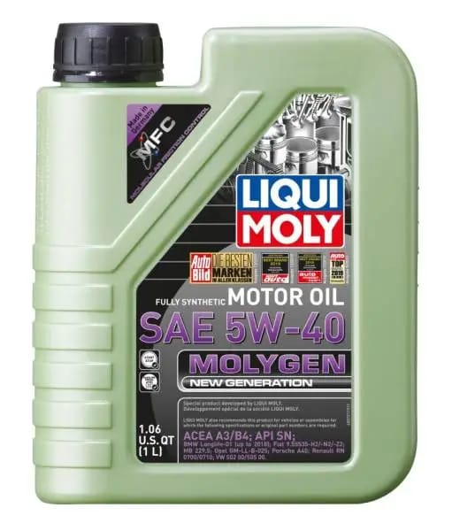 LIQUI MOLY 1L Molygen New Generation Motor Oil SAE 5W40 thumbnail 3